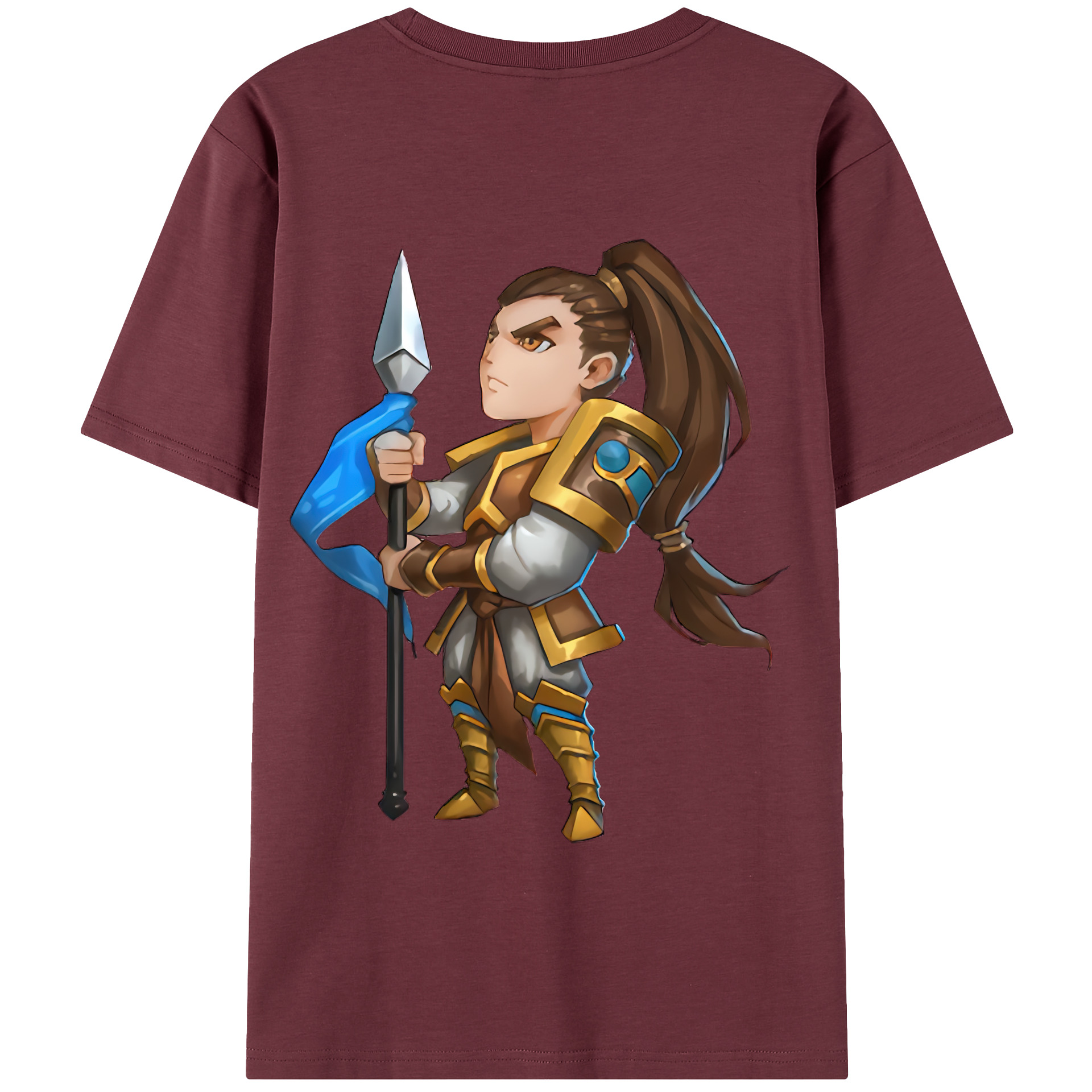 リーグ・オブ・レジェンド League of Legends LOL 綿100％半袖Tシャツ（背面プリント）